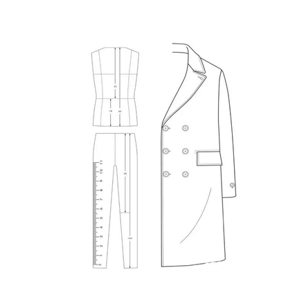 Male Shapes – Fashion Illustration Ruler