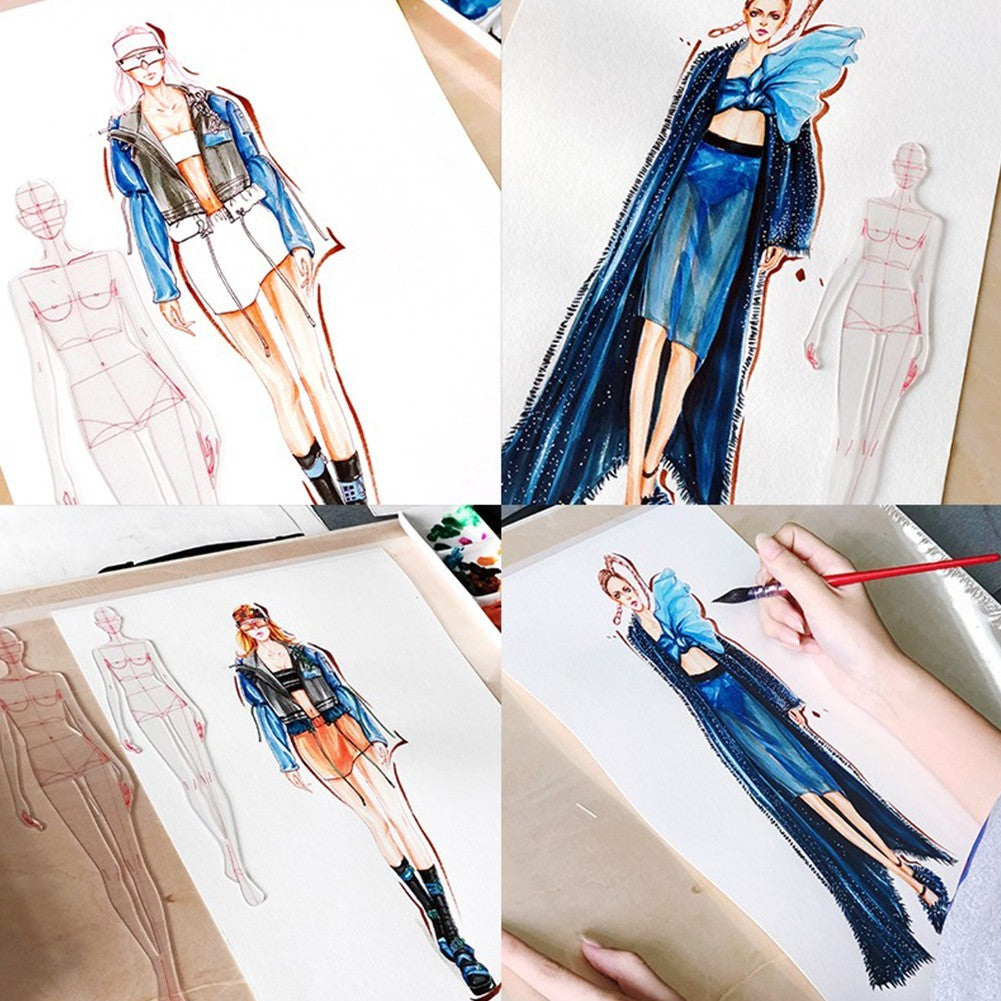 Female Shapes – Fashion Illustration Ruler