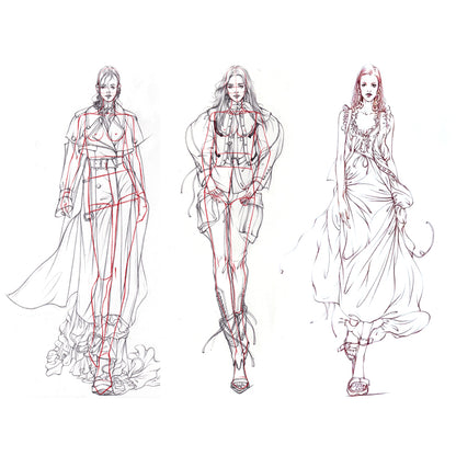 Female Shapes – Fashion Illustration Ruler
